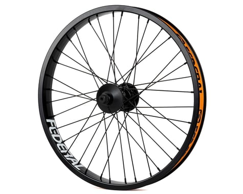 Federal Bikes Stance XL Pro Front Wheel (Black) (20 x 1.75)